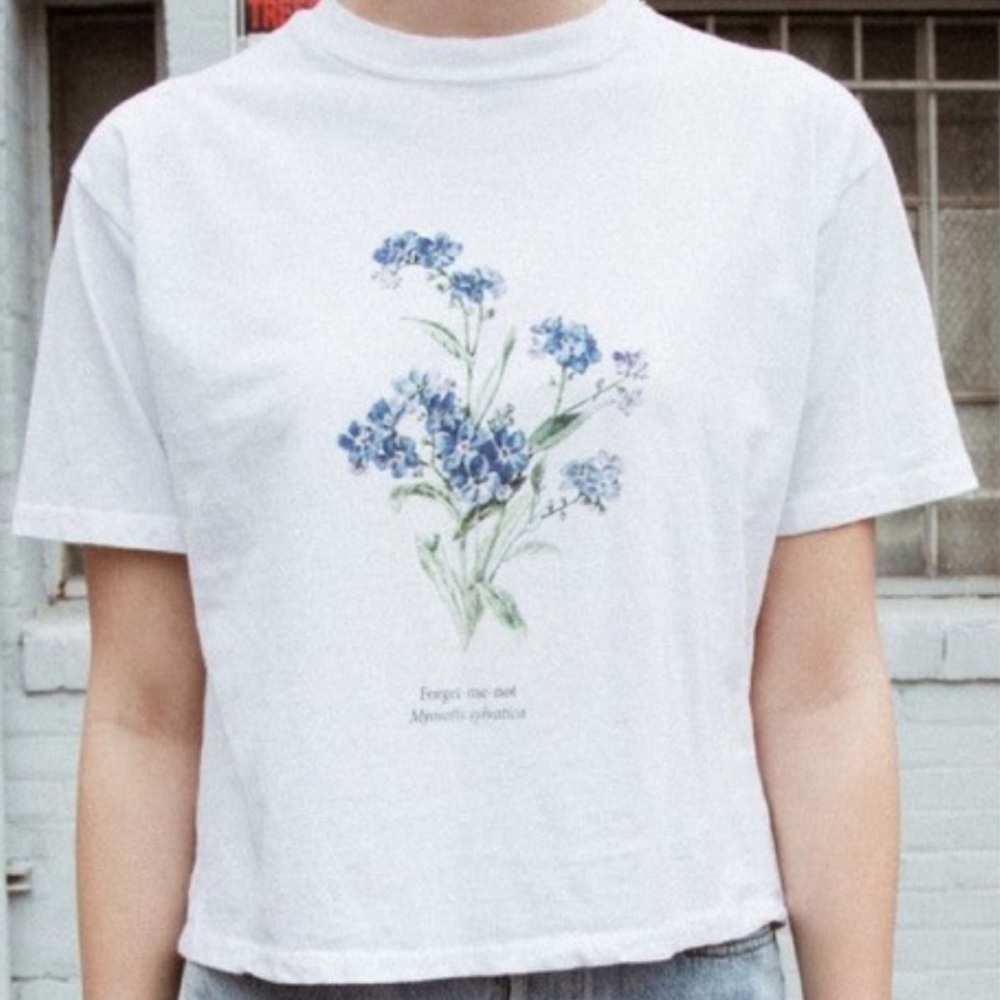 Forget Me Not Brandy Melville Shirt